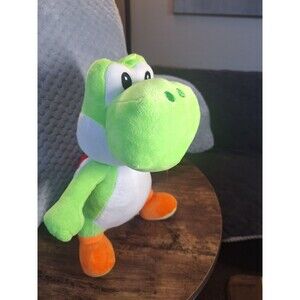 Official Nindendo Super Mario Bros. Yoshi with Red Shell Plush Toy 12in